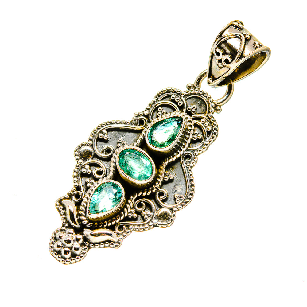 Blue Topaz Pendants handcrafted by Ana Silver Co - PD753373