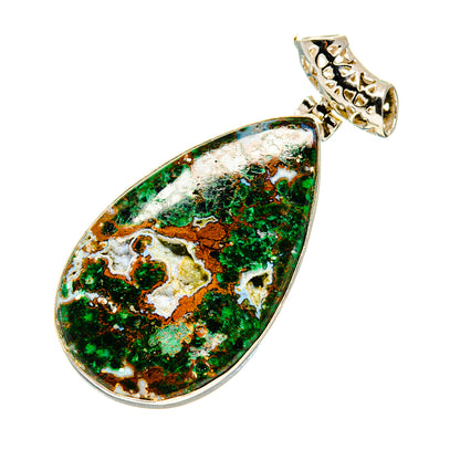 Chrysocolla Pendants handcrafted by Ana Silver Co - PD753401