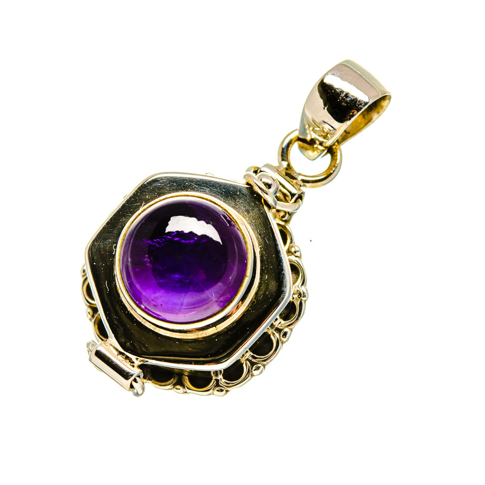 Amethyst Pendants handcrafted by Ana Silver Co - PD753451