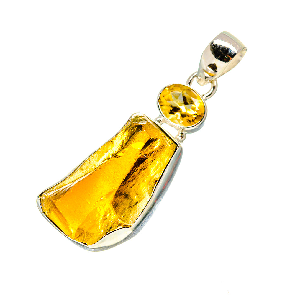 Citrine Pendants handcrafted by Ana Silver Co - PD753519