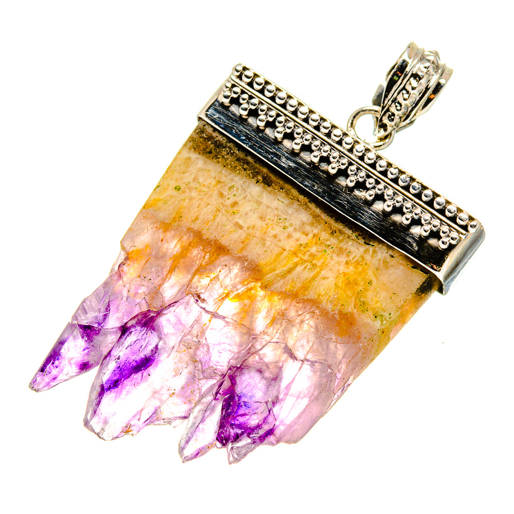 Amethyst Stalactite Pendants handcrafted by Ana Silver Co - PD753547