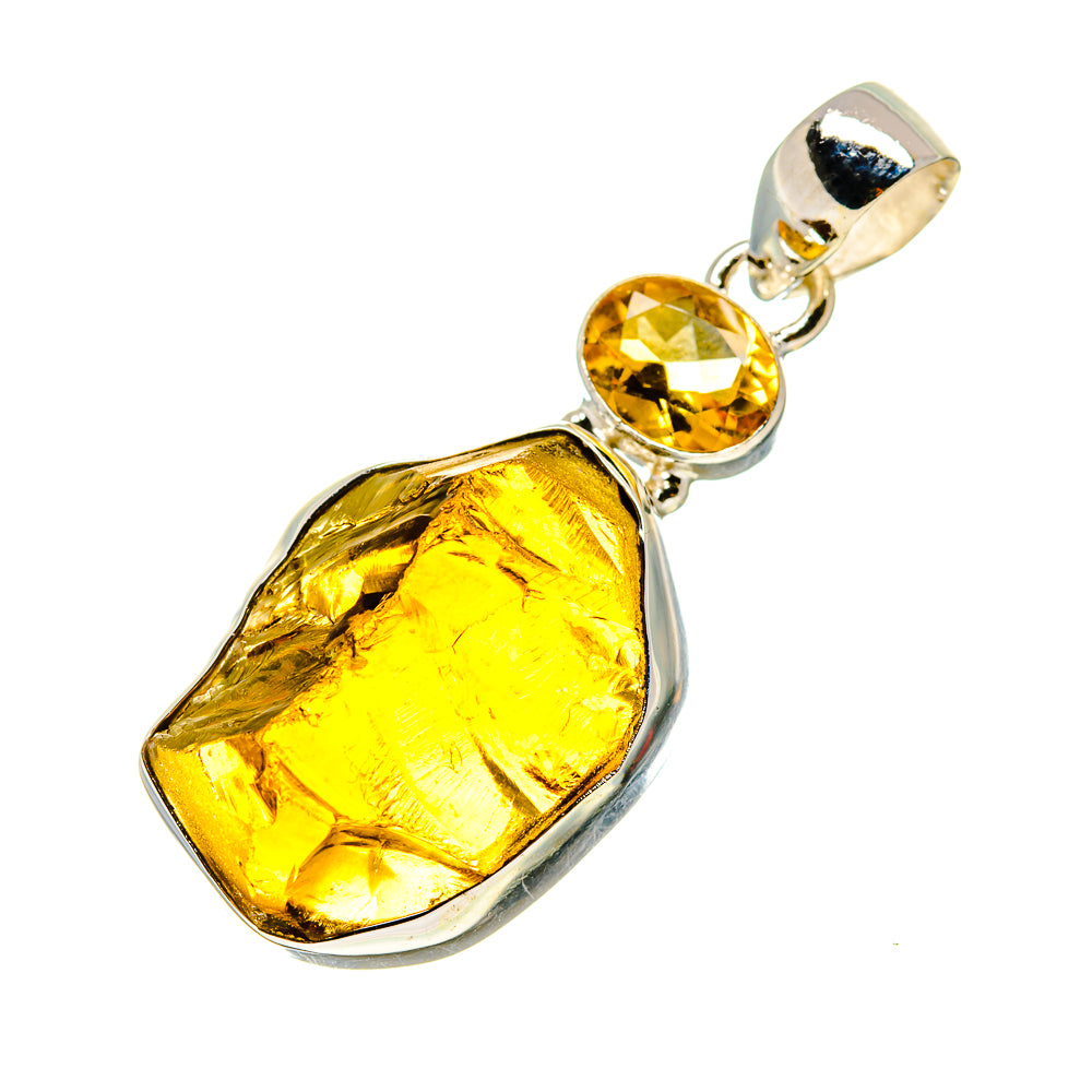 Citrine Pendants handcrafted by Ana Silver Co - PD753569
