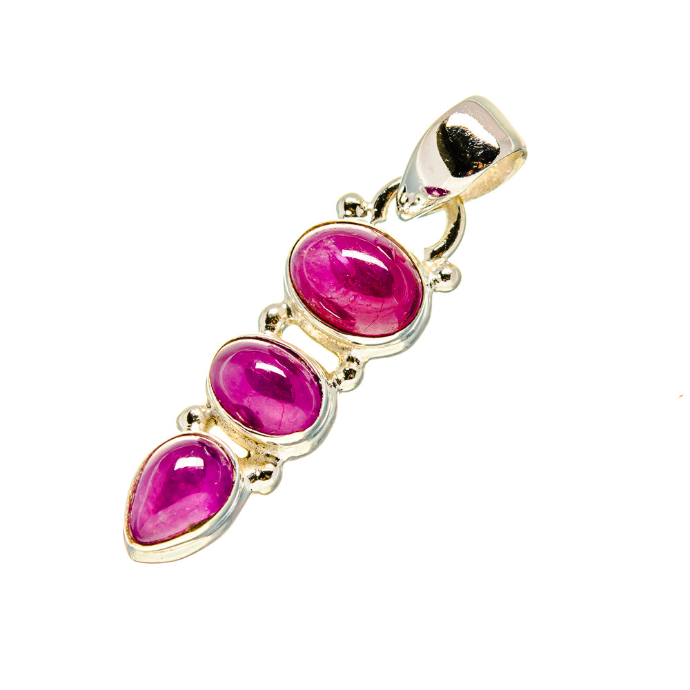 Ruby Pendants handcrafted by Ana Silver Co - PD753577