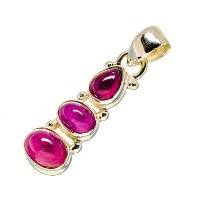 Ruby Pendants handcrafted by Ana Silver Co - PD753578