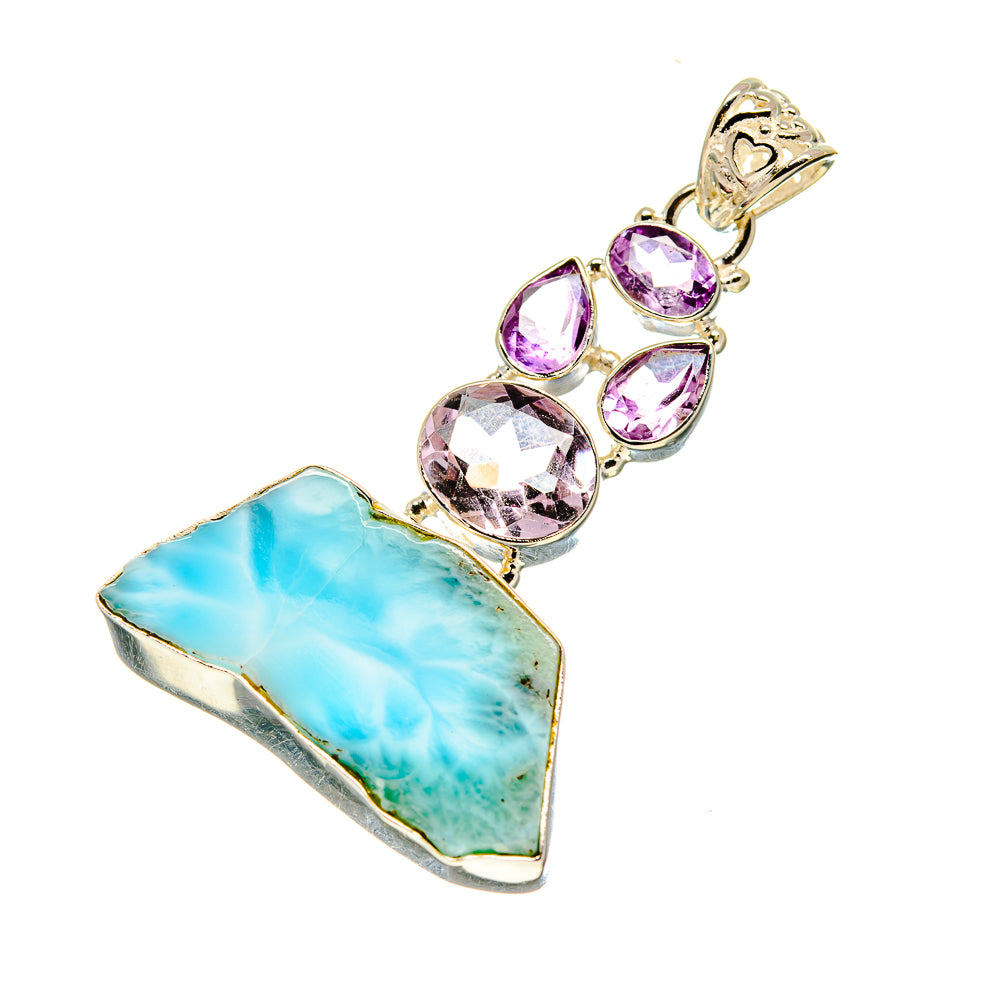 Larimar Pendants handcrafted by Ana Silver Co - PD753603