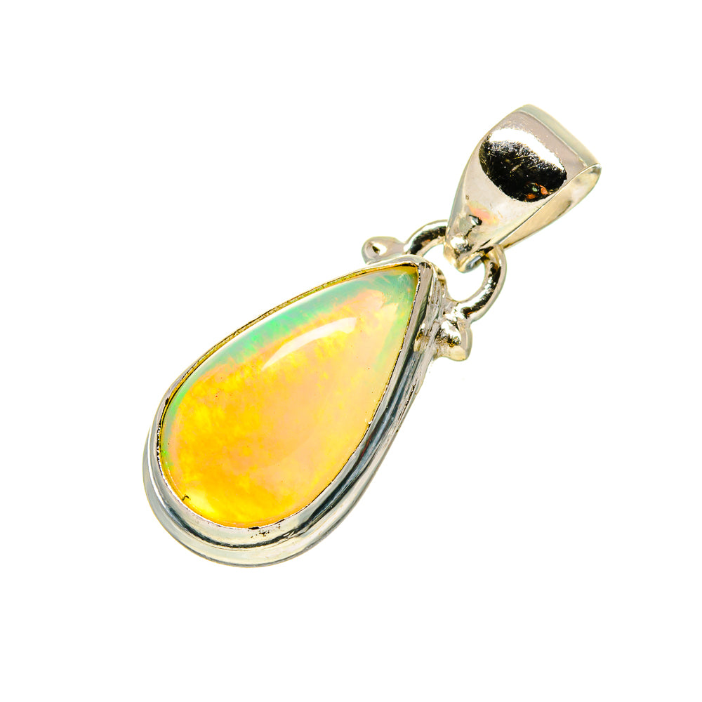 Ethiopian Opal Pendants handcrafted by Ana Silver Co - PD753638