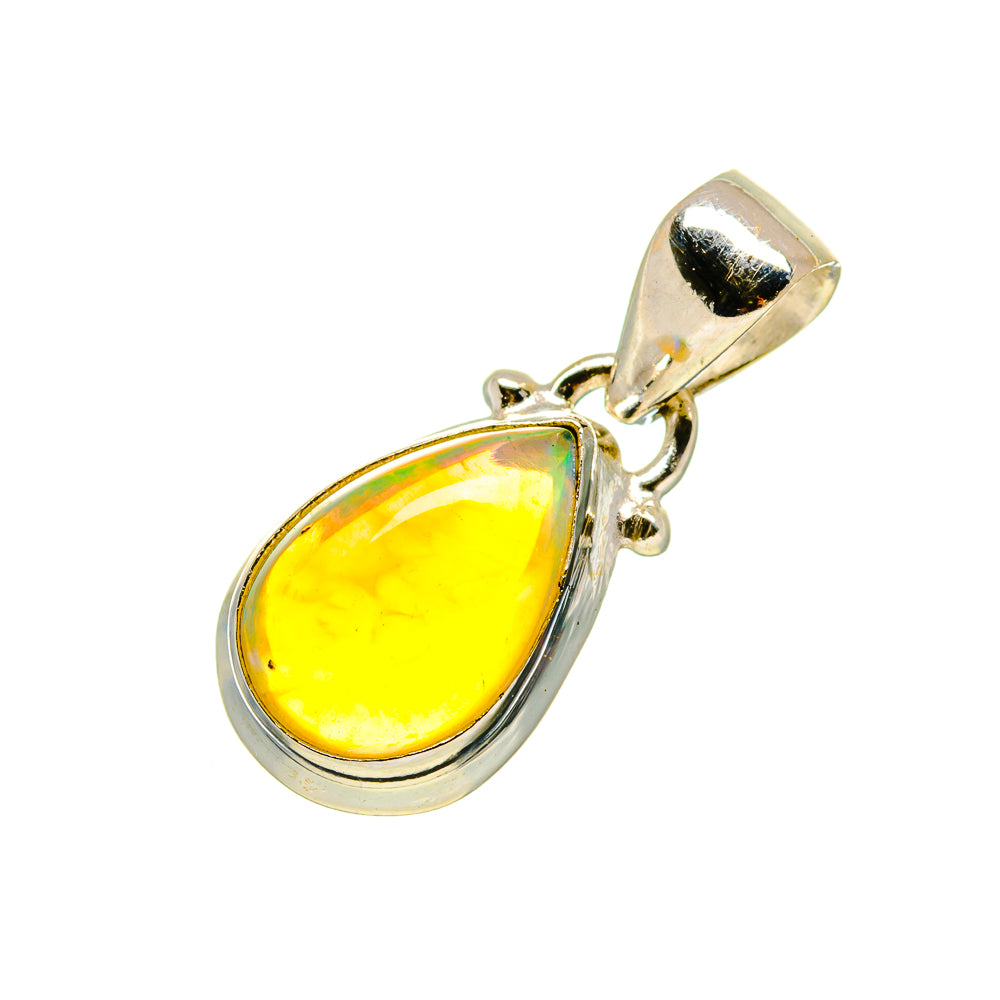 Ethiopian Opal Pendants handcrafted by Ana Silver Co - PD753641