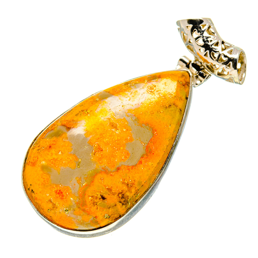 Bumble Bee Jasper Pendants handcrafted by Ana Silver Co - PD753683
