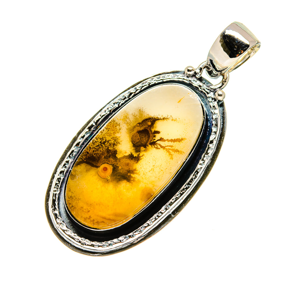 Scenic Dendritic Agate Pendants handcrafted by Ana Silver Co - PD753709