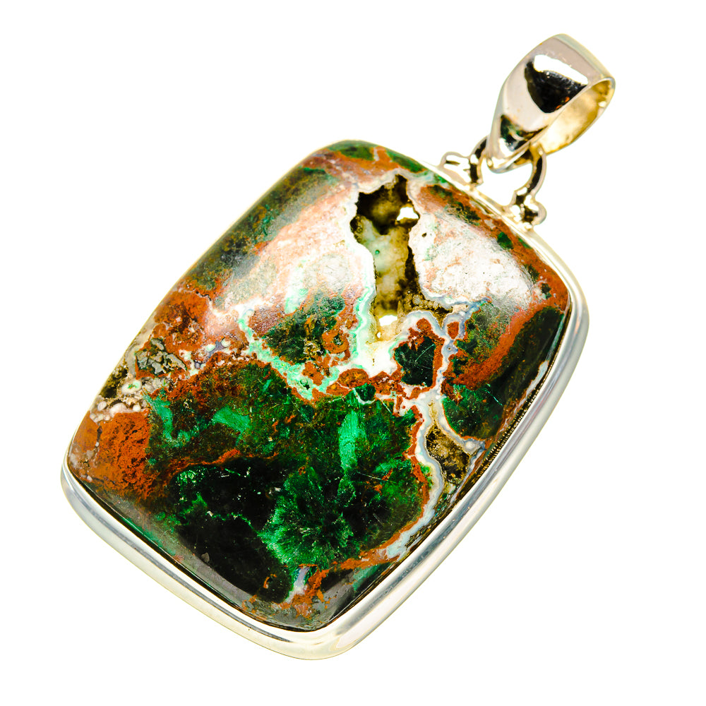 Chrysocolla Pendants handcrafted by Ana Silver Co - PD753742