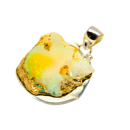 Ethiopian Opal Pendants handcrafted by Ana Silver Co - PD753752