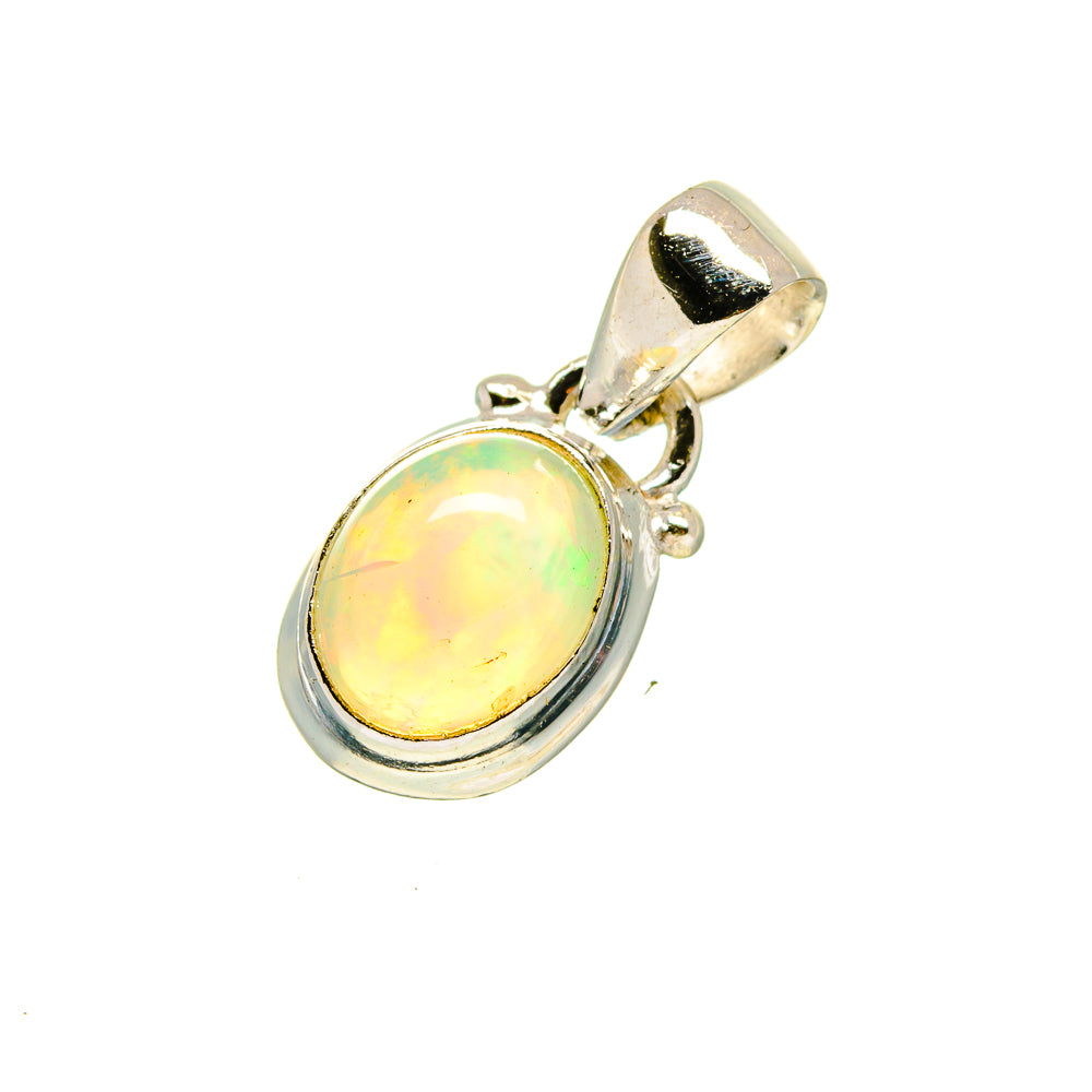 Ethiopian Opal Pendants handcrafted by Ana Silver Co - PD753758