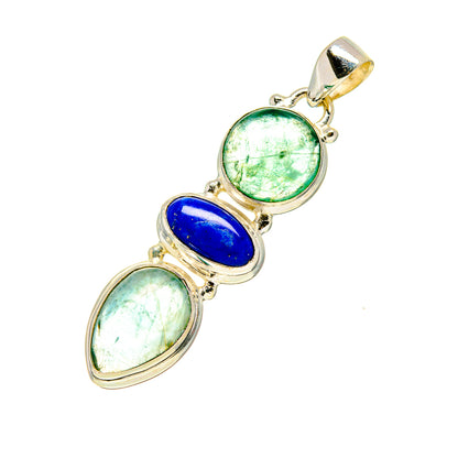 Green Fluorite Pendants handcrafted by Ana Silver Co - PD753775