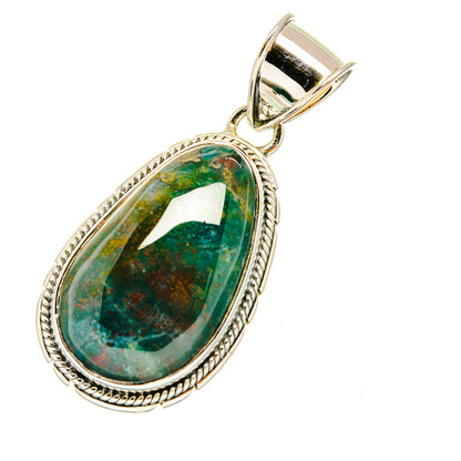 Bloodstone Pendants handcrafted by Ana Silver Co - PD7538