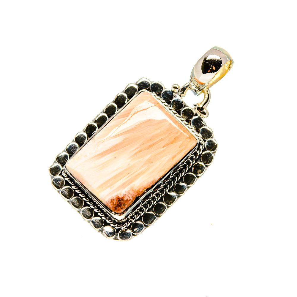 Scolecite Pendants handcrafted by Ana Silver Co - PD753802 - Photo 2