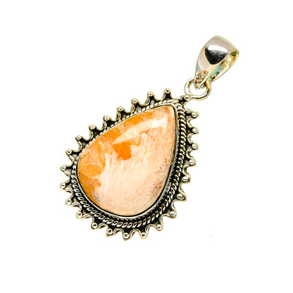 Scolecite Pendants handcrafted by Ana Silver Co - PD753803