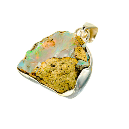 Ethiopian Opal Pendants handcrafted by Ana Silver Co - PD753805