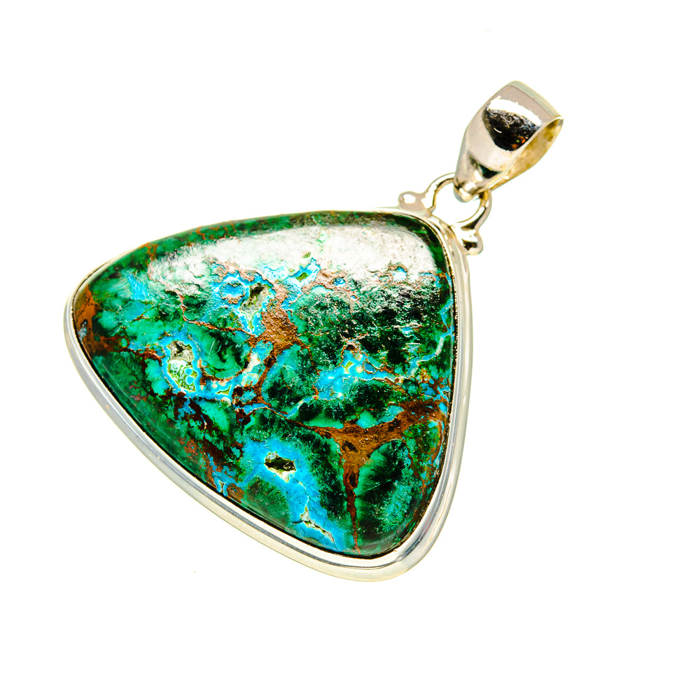 Chrysocolla Pendants handcrafted by Ana Silver Co - PD753821