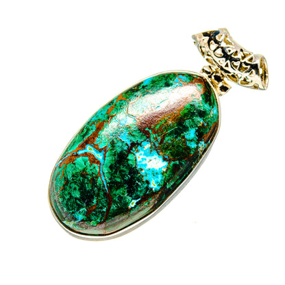 Chrysocolla Pendants handcrafted by Ana Silver Co - PD753822