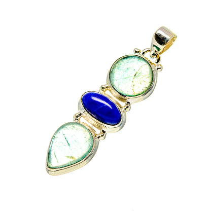 Green Fluorite Pendants handcrafted by Ana Silver Co - PD753823