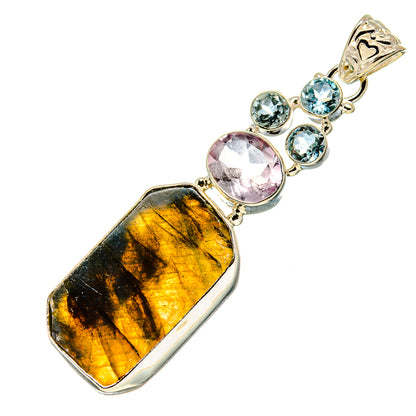 Labradorite Pendants handcrafted by Ana Silver Co - PD753844