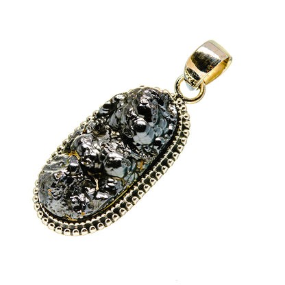 Blister Hematite Pendants handcrafted by Ana Silver Co - PD753853