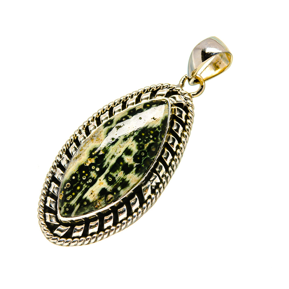 Ocean Jasper Pendants handcrafted by Ana Silver Co - PD753873