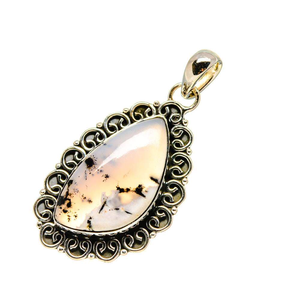 Dendritic Opal Pendants handcrafted by Ana Silver Co - PD753874