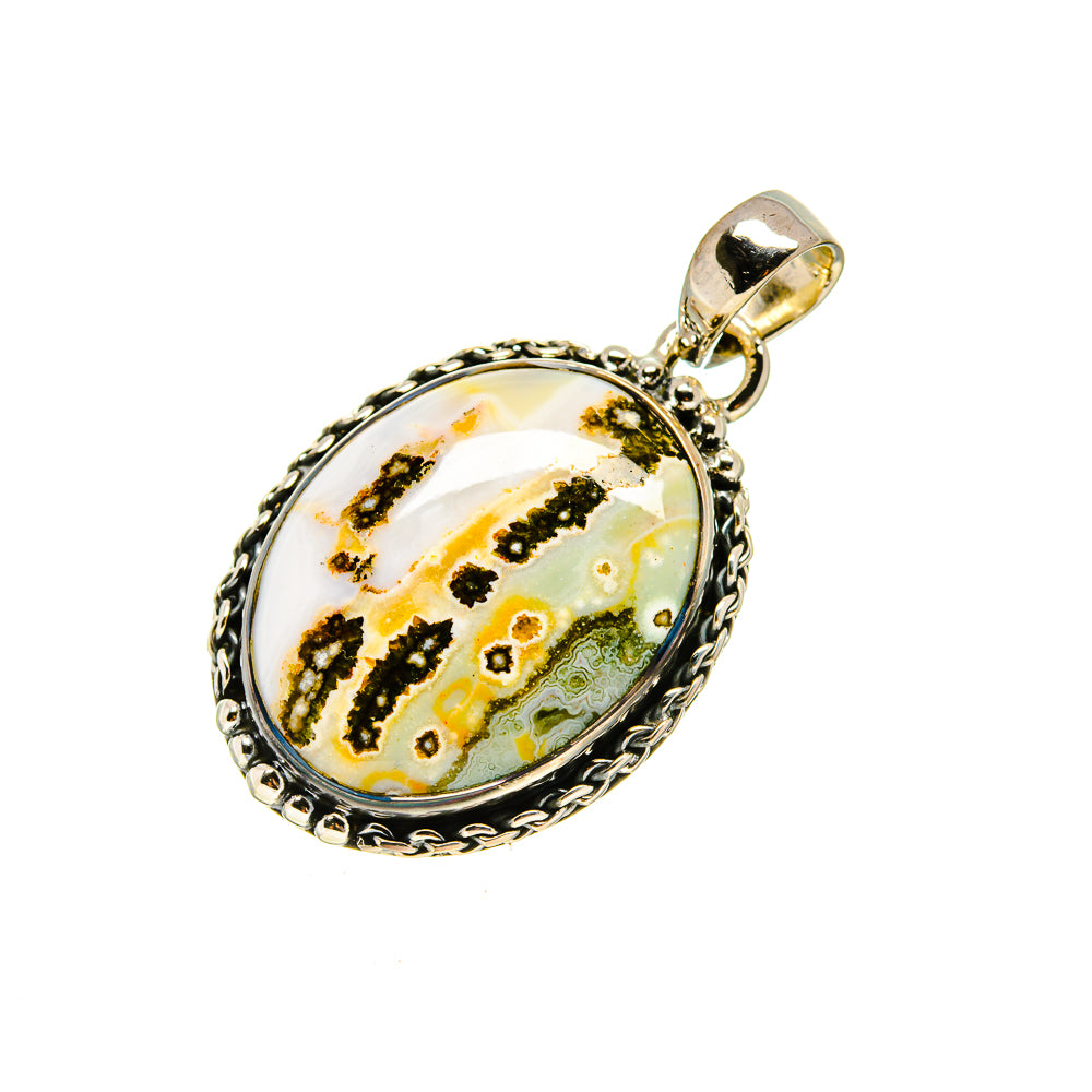 Ocean Jasper Pendants handcrafted by Ana Silver Co - PD753893