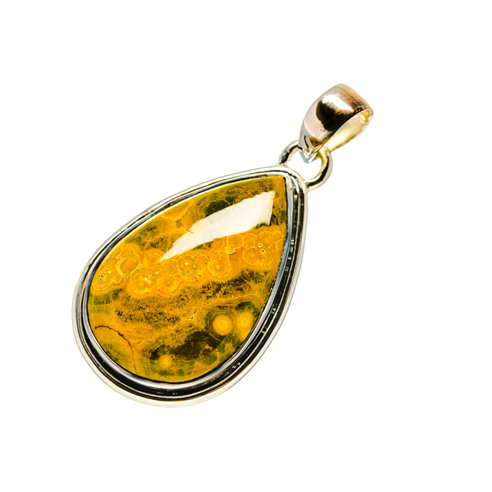 Ocean Jasper Pendants handcrafted by Ana Silver Co - PD753897 - Photo 2