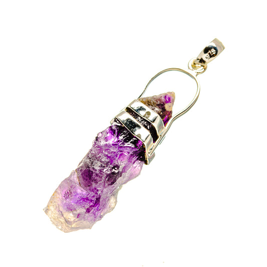 Amethyst Crystal Pendants handcrafted by Ana Silver Co - PD753919