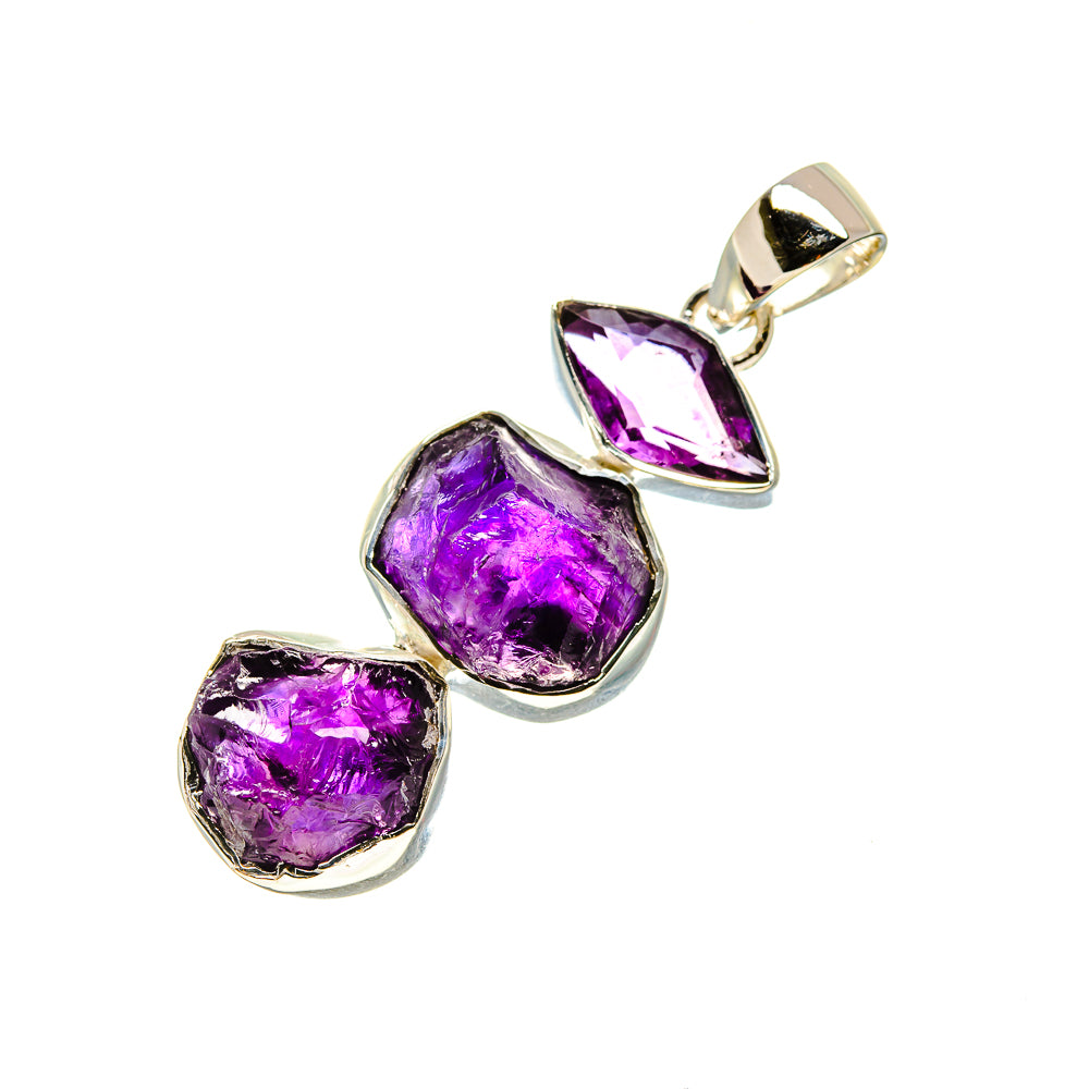 Amethyst Pendants handcrafted by Ana Silver Co - PD753923