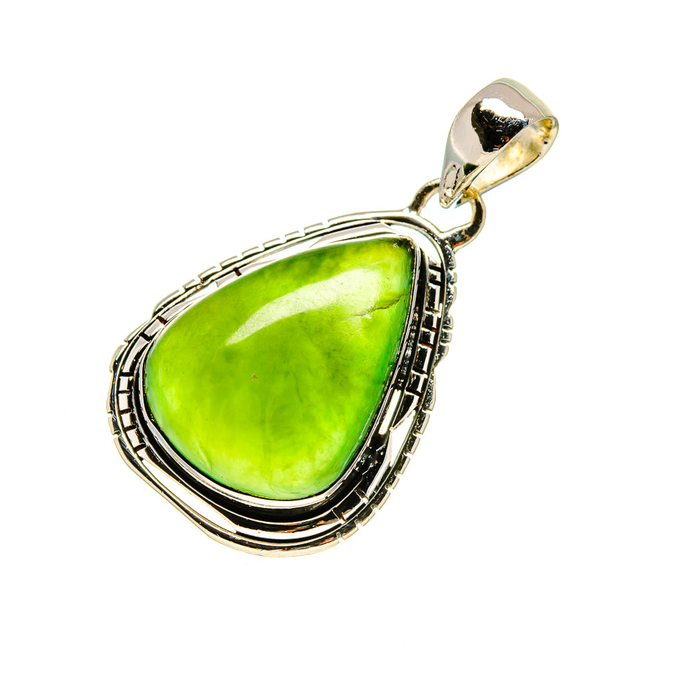 Nephrite Jade Pendants handcrafted by Ana Silver Co - PD753938