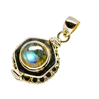 Labradorite Pendants handcrafted by Ana Silver Co - PD753944