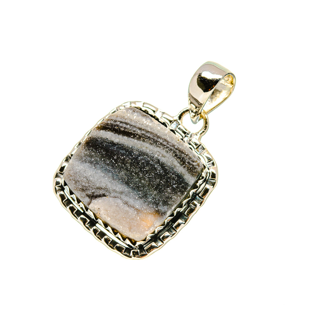 Desert Druzy Pendants handcrafted by Ana Silver Co - PD753953
