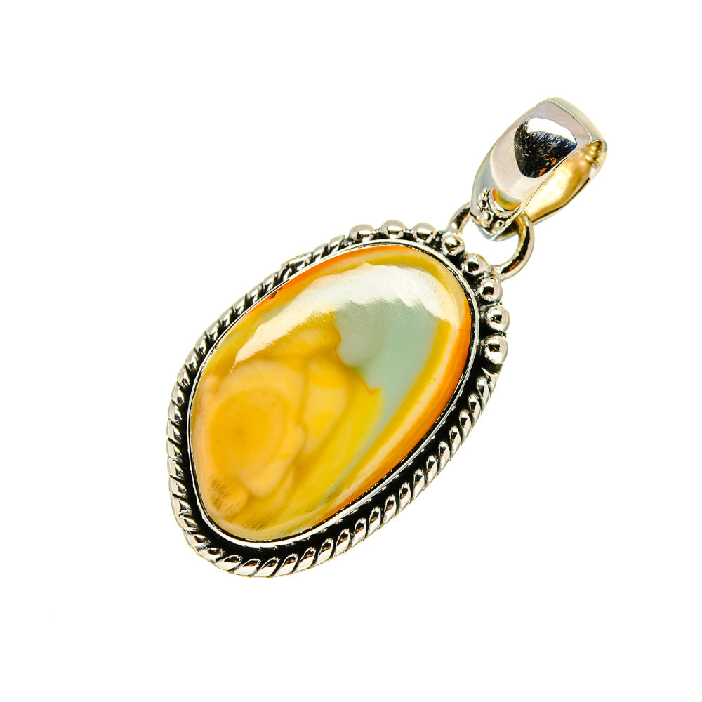 Willow Creek Jasper Pendants handcrafted by Ana Silver Co - PD753956