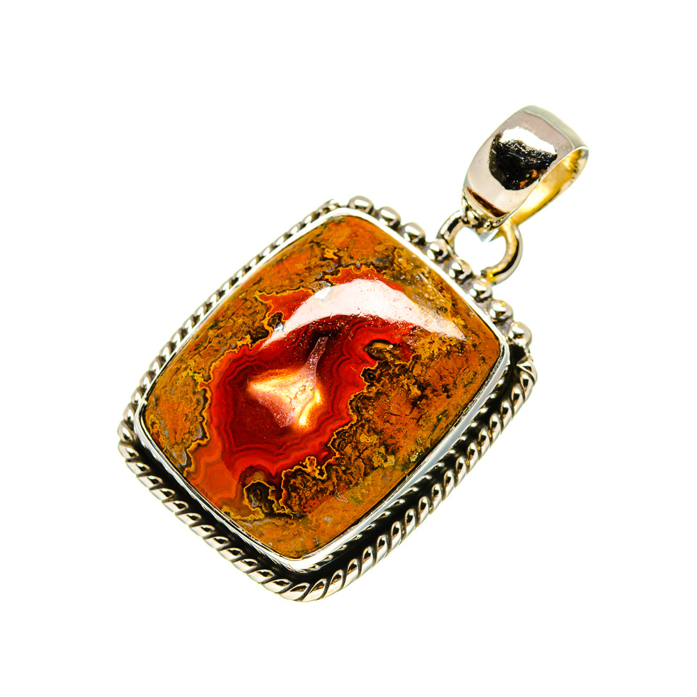 Moroccan Agate Pendants handcrafted by Ana Silver Co - PD753960