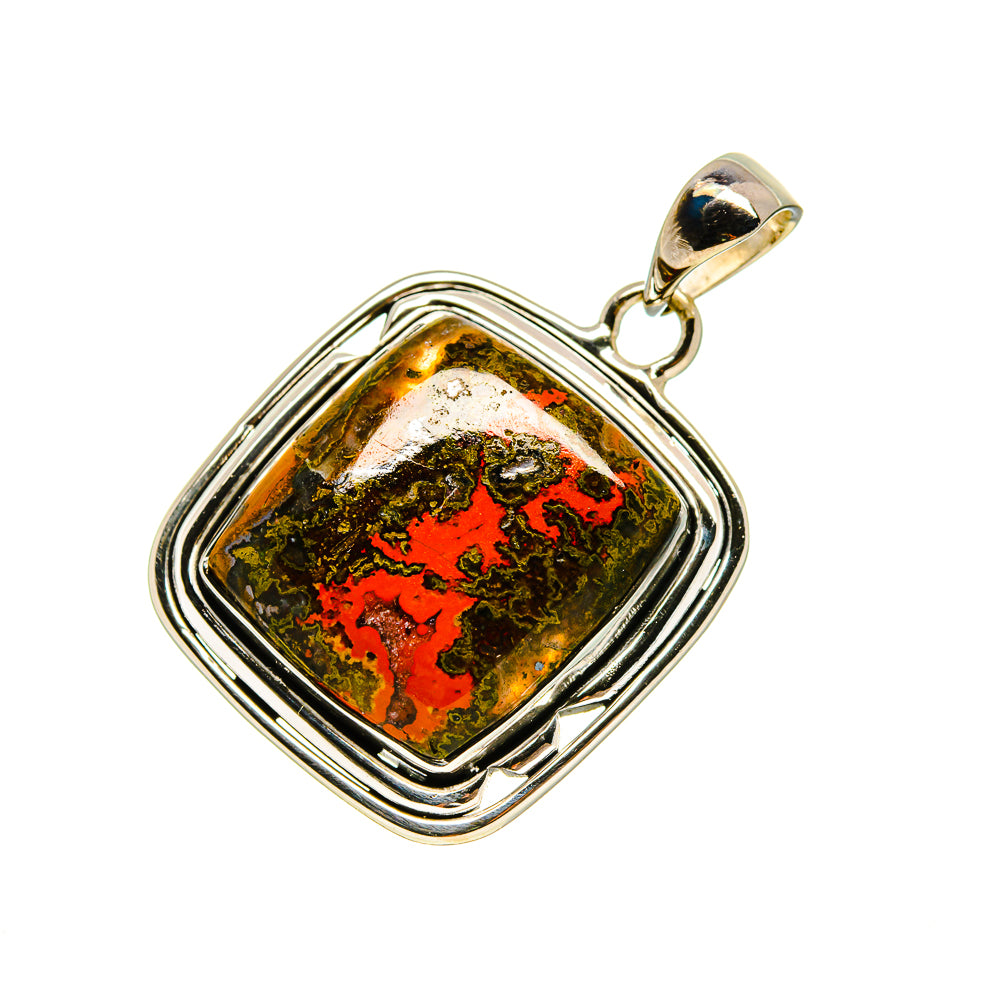 Moroccan Agate Pendants handcrafted by Ana Silver Co - PD753962