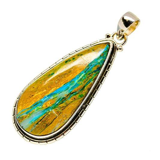 Peruvian Opal Pendants handcrafted by Ana Silver Co - PD753970