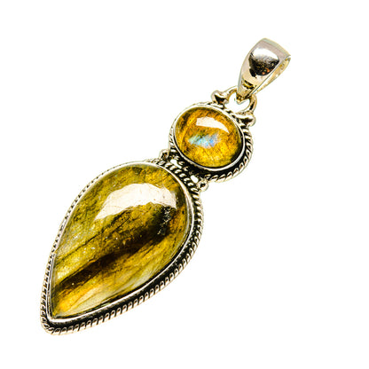 Labradorite Pendants handcrafted by Ana Silver Co - PD753973