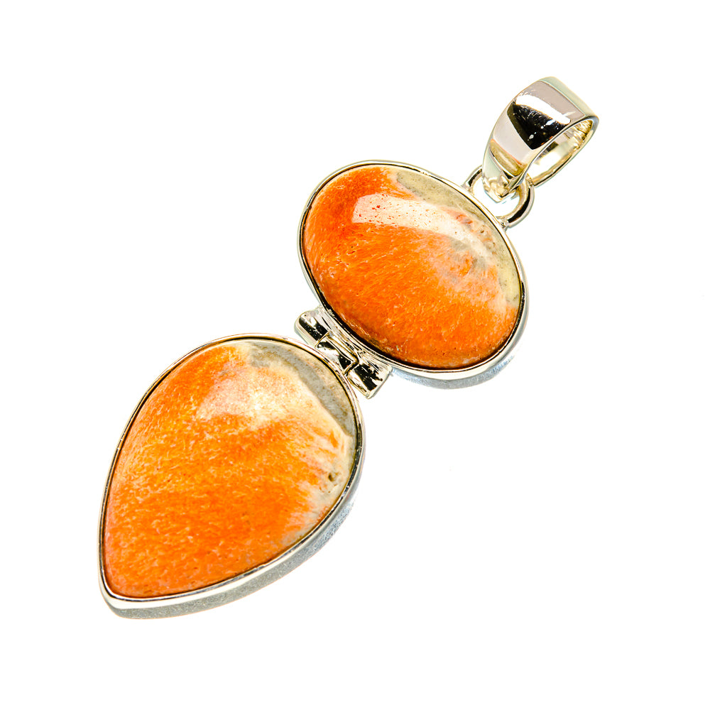 Scolecite Pendants handcrafted by Ana Silver Co - PD753987