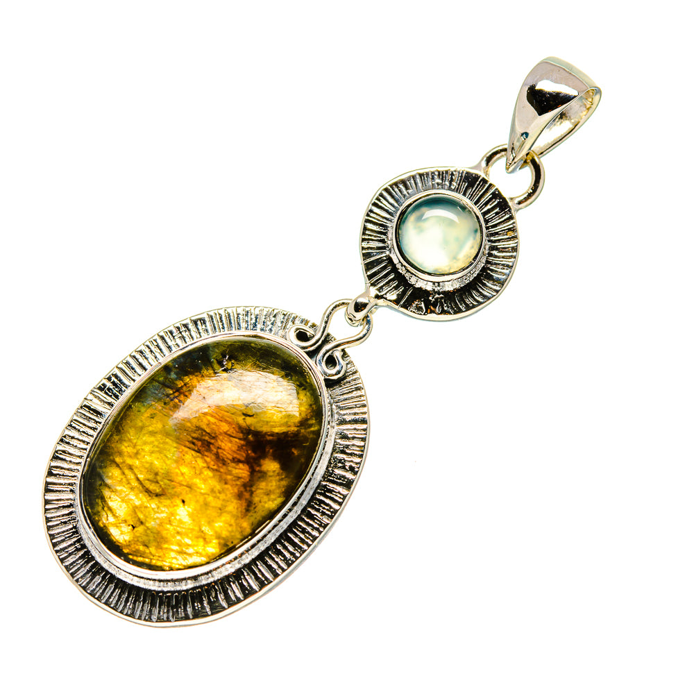 Labradorite Pendants handcrafted by Ana Silver Co - PD753994