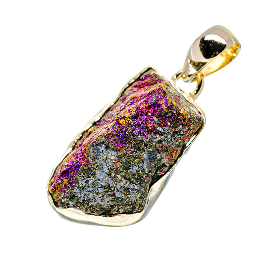 Titanium Druzy Pendants handcrafted by Ana Silver Co - PD754021