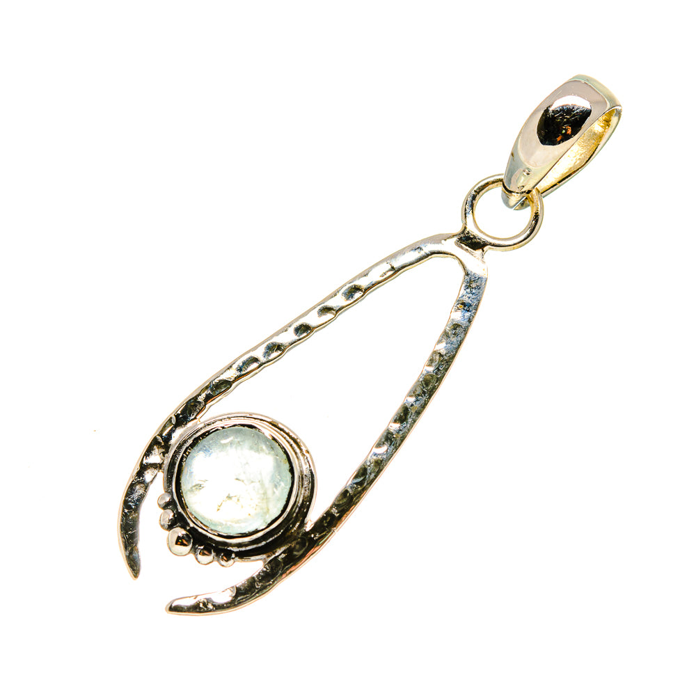 Aquamarine Pendants handcrafted by Ana Silver Co - PD754056
