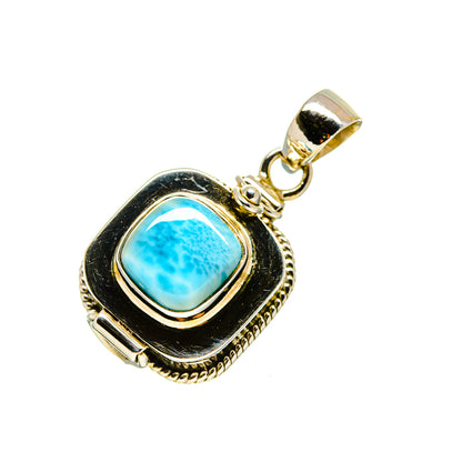 Larimar Pendants handcrafted by Ana Silver Co - PD754079