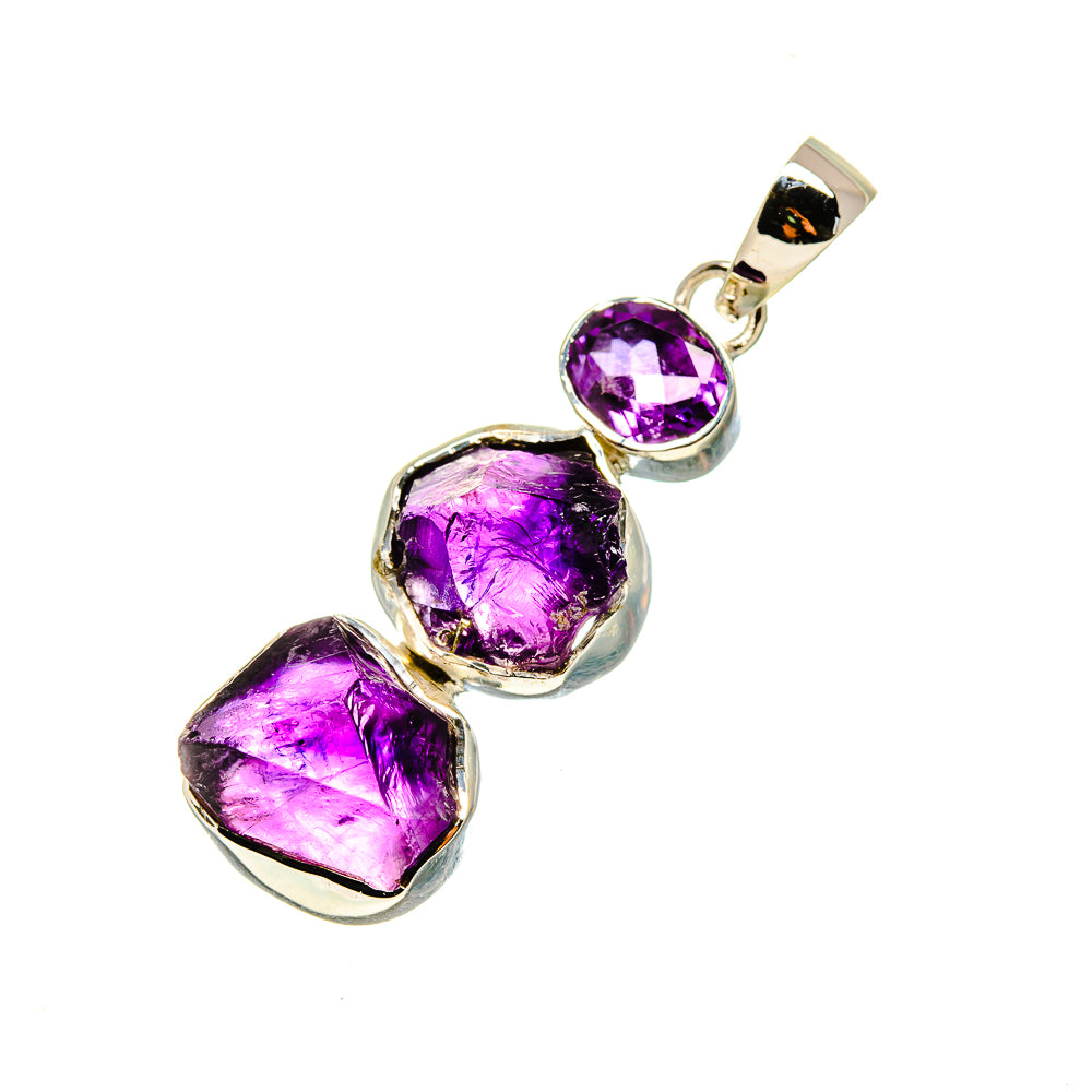 Amethyst Pendants handcrafted by Ana Silver Co - PD754096