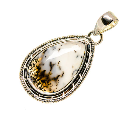 Dendritic Opal Pendants handcrafted by Ana Silver Co - PD754118
