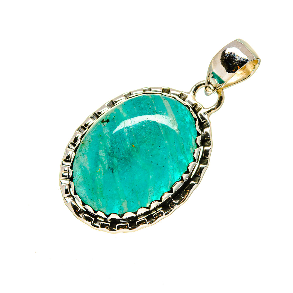 Amazonite Pendants handcrafted by Ana Silver Co - PD754123