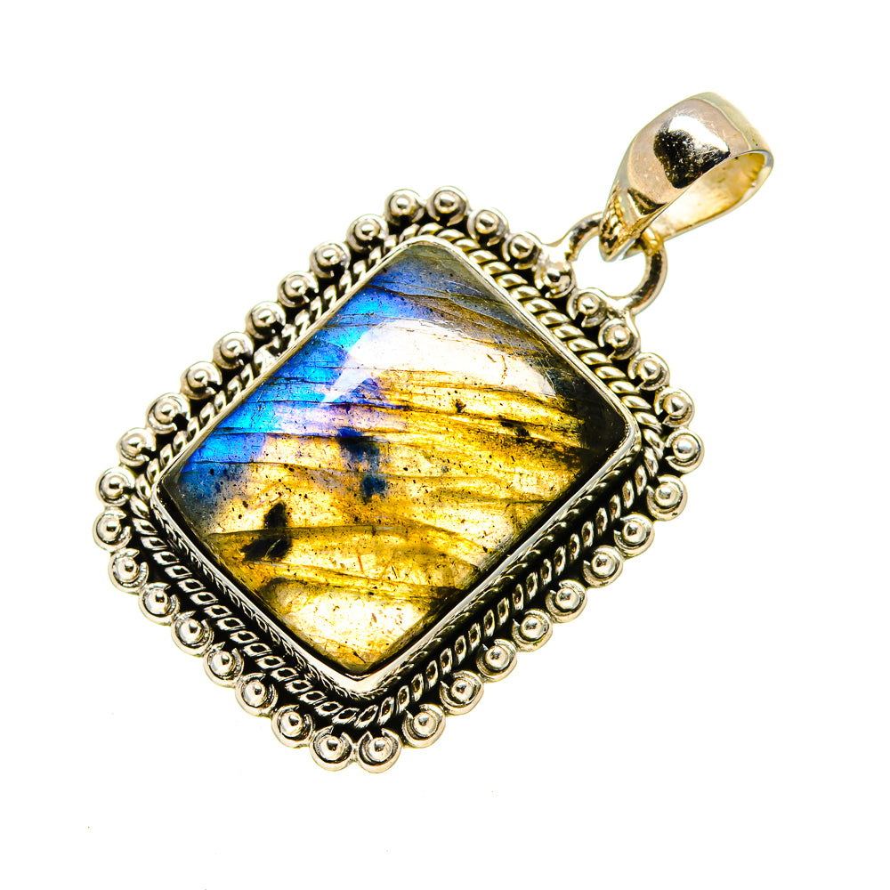 Labradorite Pendants handcrafted by Ana Silver Co - PD754145