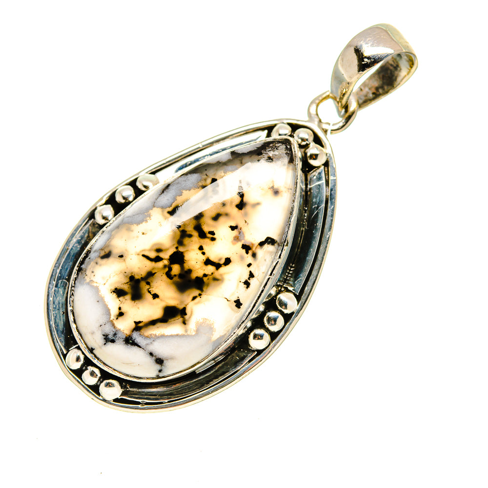 Dendritic Opal Pendants handcrafted by Ana Silver Co - PD754159